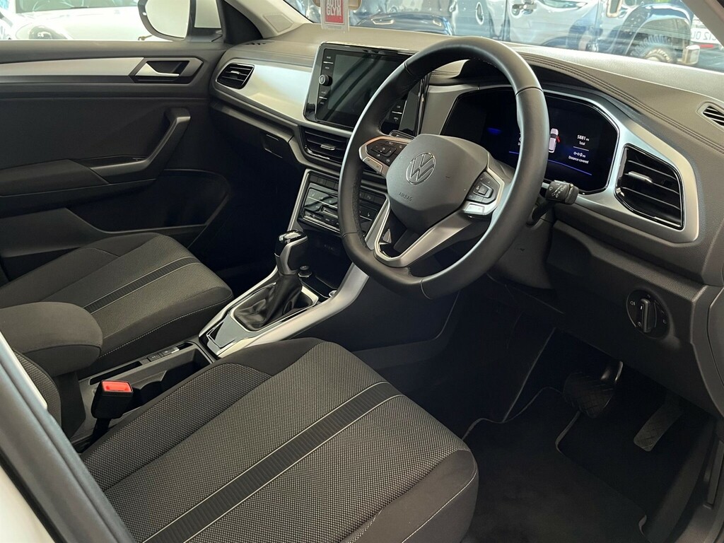 Volkswagen T-Roc 1.5 Tsi Match Dsg Euro 6 Ss DT74UAC White #3