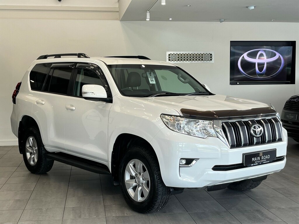 Toyota Land Cruiser 2.8D Active 4Wd Euro 6 Ss 7 Seat White #3