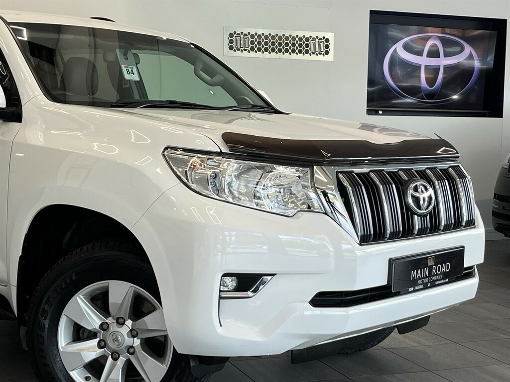 Toyota Land Cruiser 2.8D Active 4Wd Euro 6 Ss 7 Seat White #4
