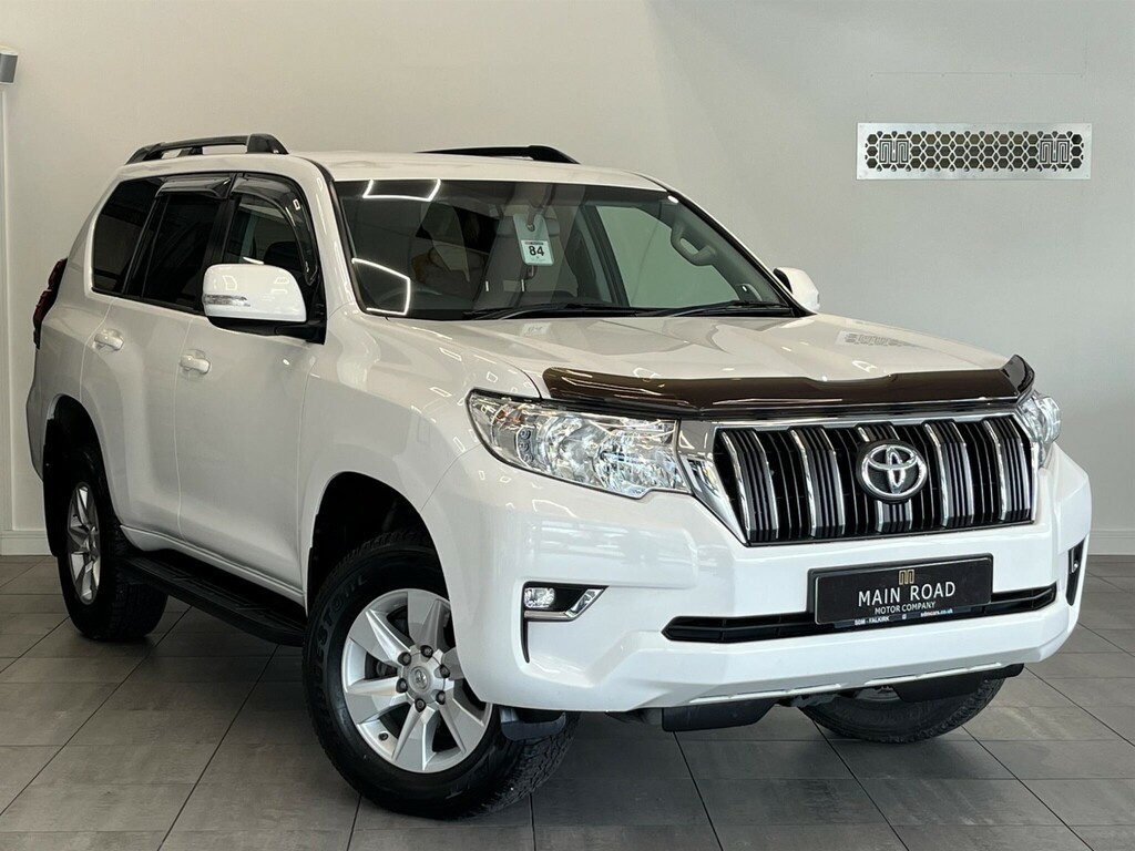 Toyota Land Cruiser 2.8D Active 4Wd Euro 6 Ss 7 Seat White
