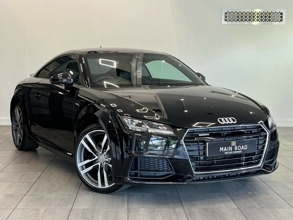 Audi TT 2.0 Tfsi S Line S Tronic Quattro Euro 6 Ss Black