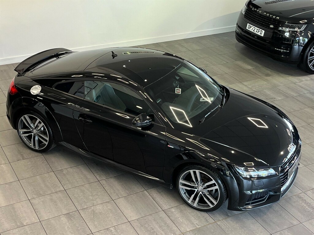Audi TT 2.0 Tfsi S Line S Tronic Quattro Euro 6 Ss KU18RUH Black #2