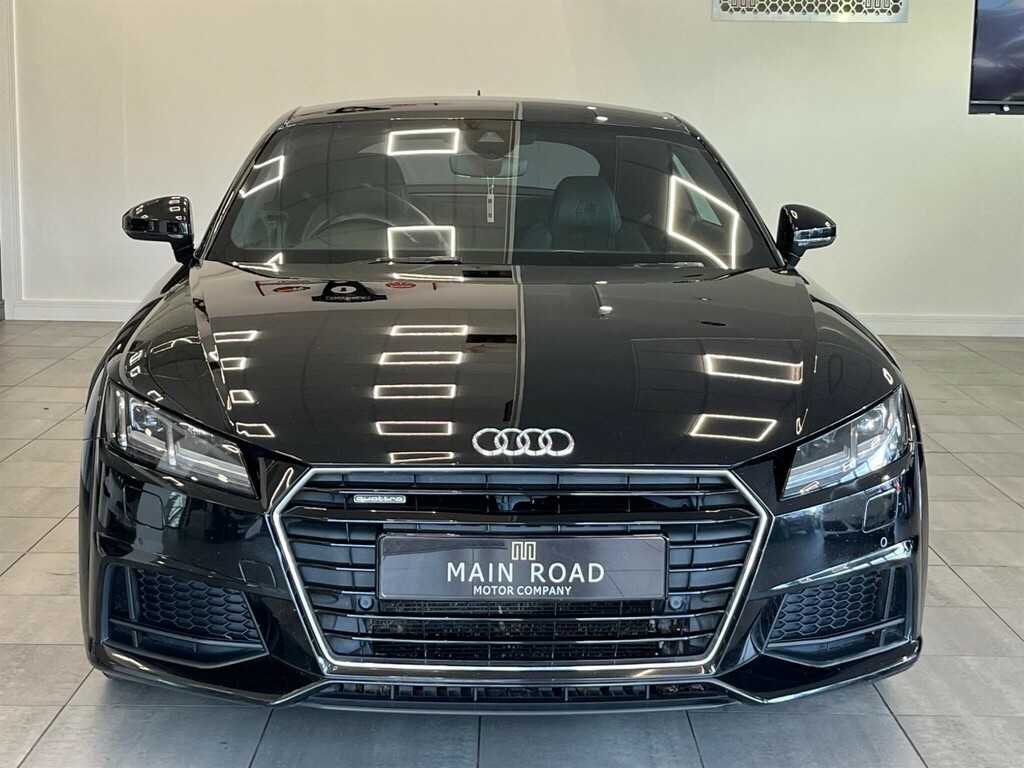 Audi TT 2.0 Tfsi S Line S Tronic Quattro Euro 6 Ss KU18RUH Black #5