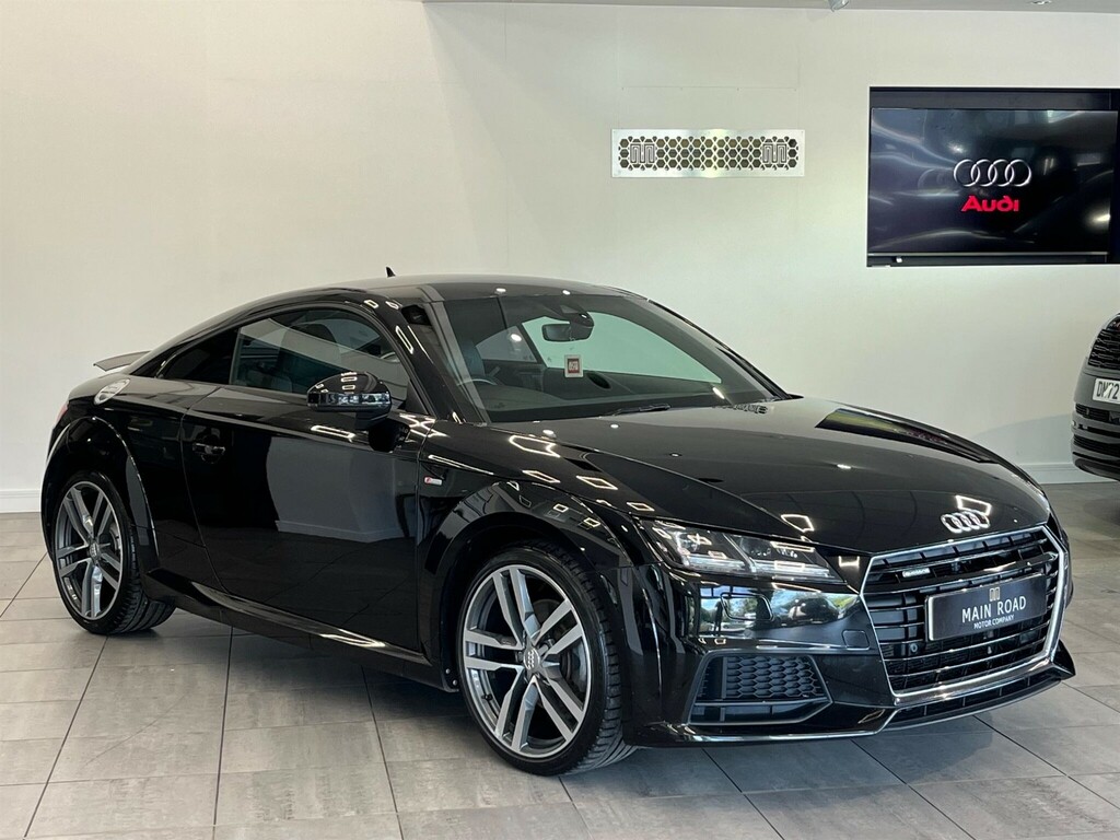 Audi TT 2.0 Tfsi S Line S Tronic Quattro Euro 6 Ss KU18RUH Black #3