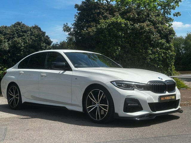 BMW 3 Series Saloon YH20FJK White #6