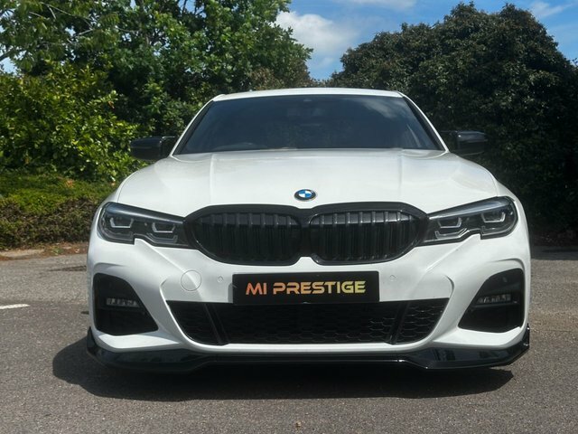 BMW 3 Series Saloon YH20FJK White #2