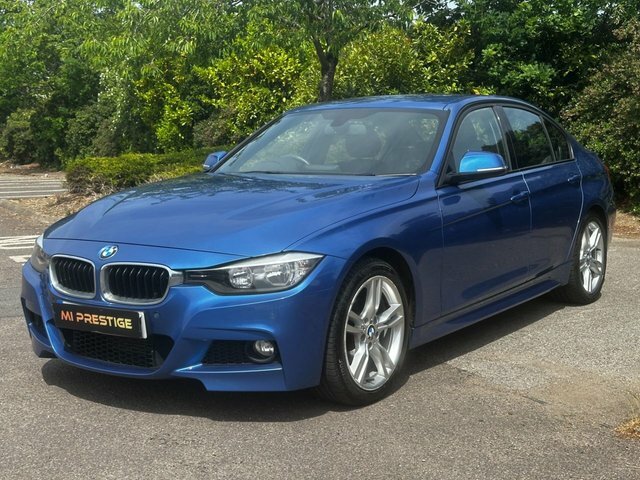 BMW 3 Series Saloon PE62VOP Blue #3