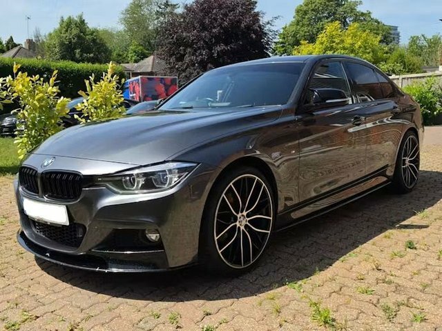 BMW 3 Series Saloon FG68RYW Grey #2