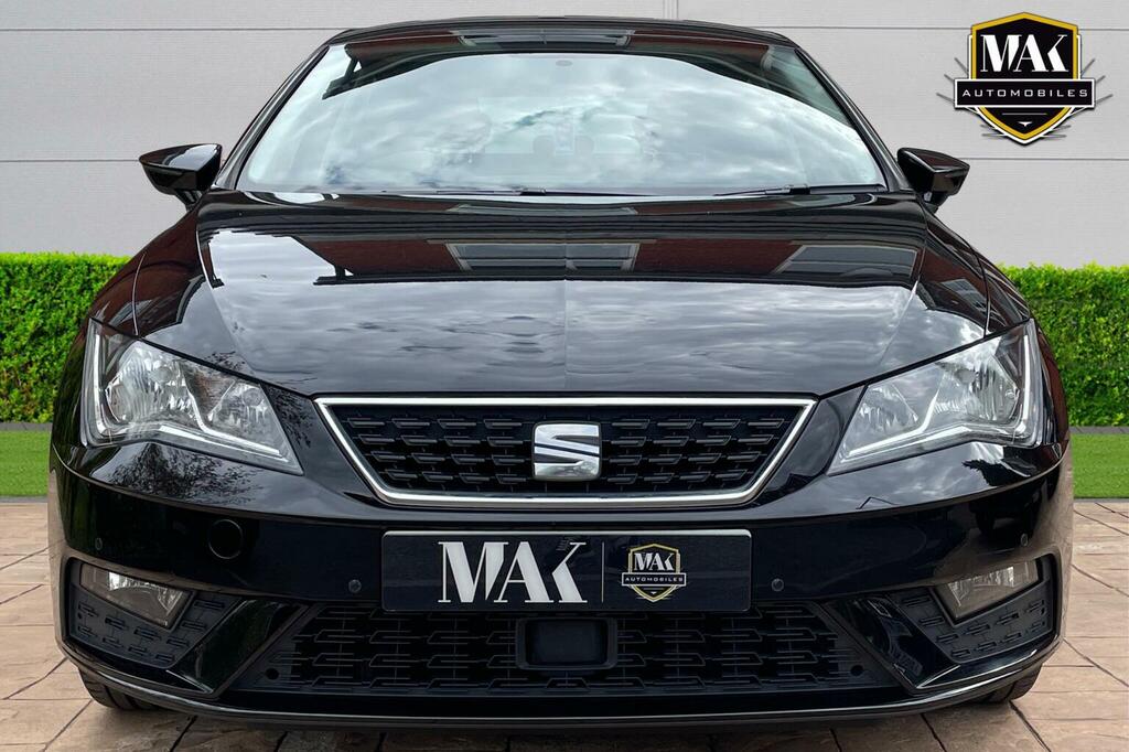 Seat Leon Hatchback 1.6 Tdi Se Dynamic Euro 6 Ss 202 SA20VPX Black #6