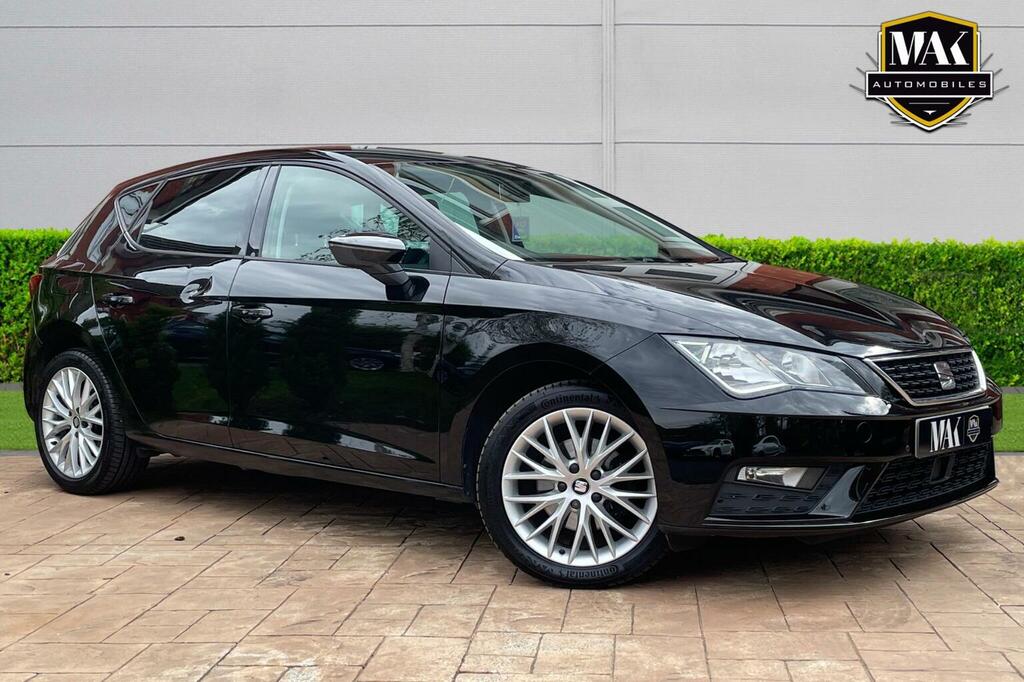 Seat Leon Hatchback 1.6 Tdi Se Dynamic Euro 6 Ss 202 Black