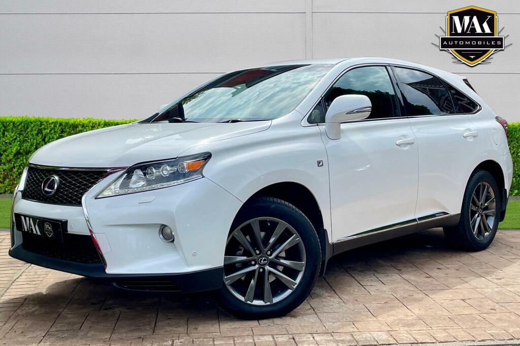 Lexus RX Suv 3.5 450H V6 F Sport Cvt 4Wd Euro 5 Ss White #3