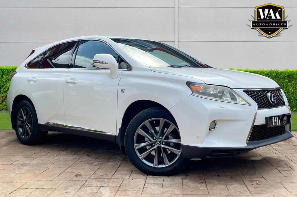 Lexus RX Suv 3.5 450H V6 F Sport Cvt 4Wd Euro 5 Ss White