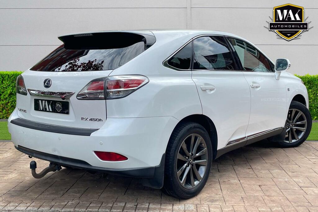 Lexus RX Suv 3.5 450H V6 F Sport Cvt 4Wd Euro 5 Ss White #4