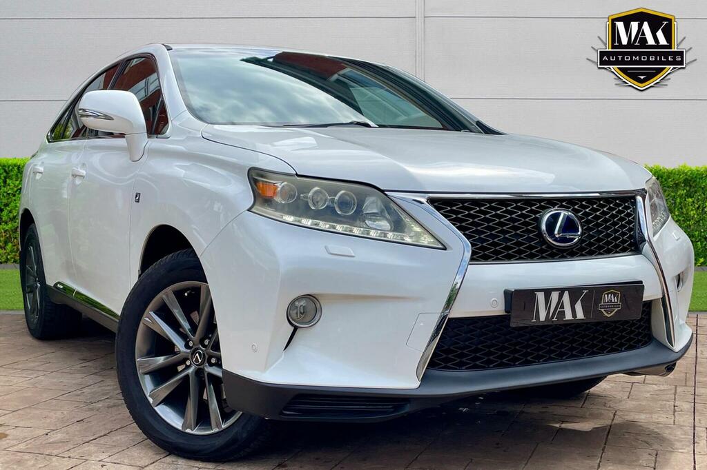 Lexus RX Suv 3.5 450H V6 F Sport Cvt 4Wd Euro 5 Ss White #2