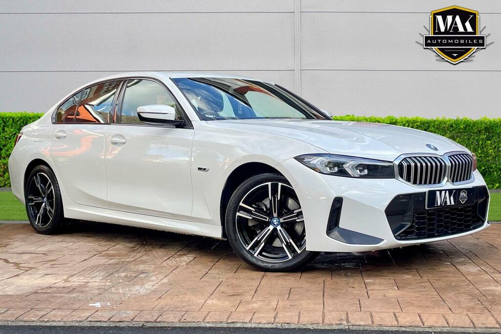 BMW 3 Series Saloon 2.0 330E 12Kwh M Sport Euro 6 Ss White