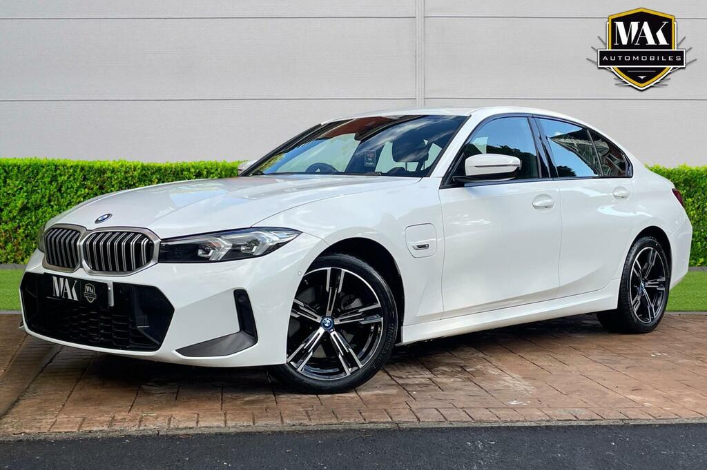 BMW 3 Series Saloon 2.0 330E 12Kwh M Sport Euro 6 Ss KR72OPO White #3
