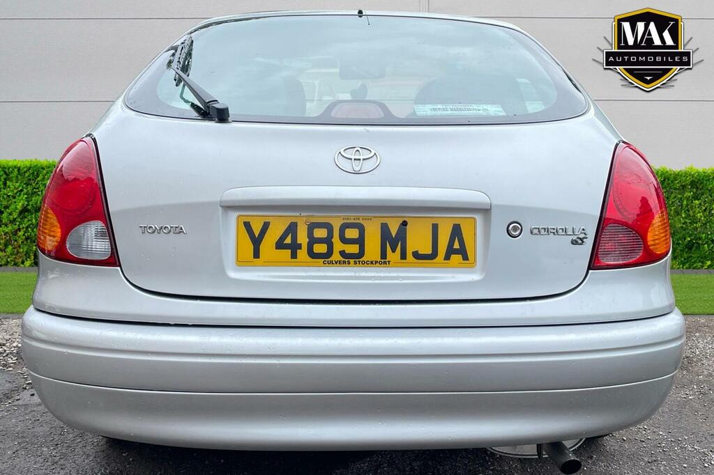 Toyota Corolla Hatchback 1.6 Gs 2001Y Silver #6