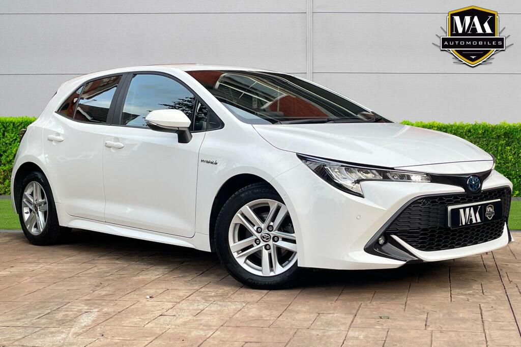 Toyota Corolla Hatchback 1.8 Vvt-h Icon Tech Cvt Euro 6 Ss White