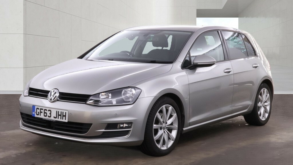 Volkswagen Golf Hatchback 1.4 Tsi Bluemotion Tech Act Gt 201363 GF63JHH Silver #2
