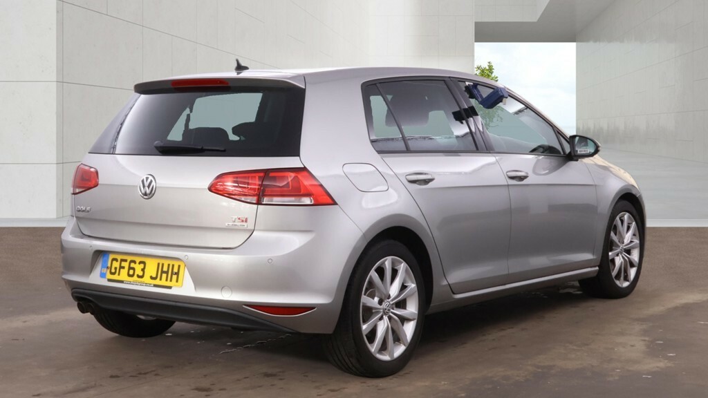 Volkswagen Golf Hatchback 1.4 Tsi Bluemotion Tech Act Gt 201363 GF63JHH Silver #4