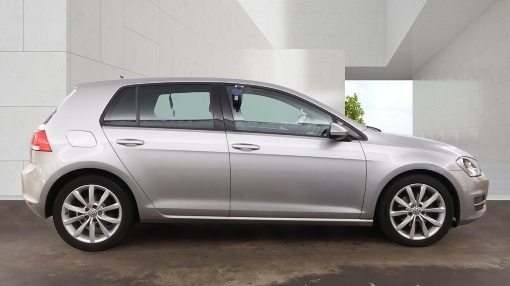 Volkswagen Golf Hatchback 1.4 Tsi Bluemotion Tech Act Gt 201363 GF63JHH Silver #5
