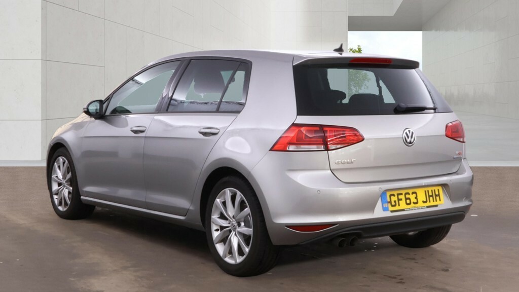 Volkswagen Golf Hatchback 1.4 Tsi Bluemotion Tech Act Gt 201363 GF63JHH Silver #3