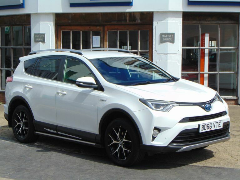 Toyota Rav 4 2.5 Vvt-i Hybrid Icon Tss Cvt White