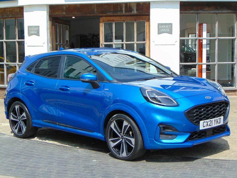 Ford Puma 1.0 Ecoboost Hybrid Mhev 155 St-line X Blue