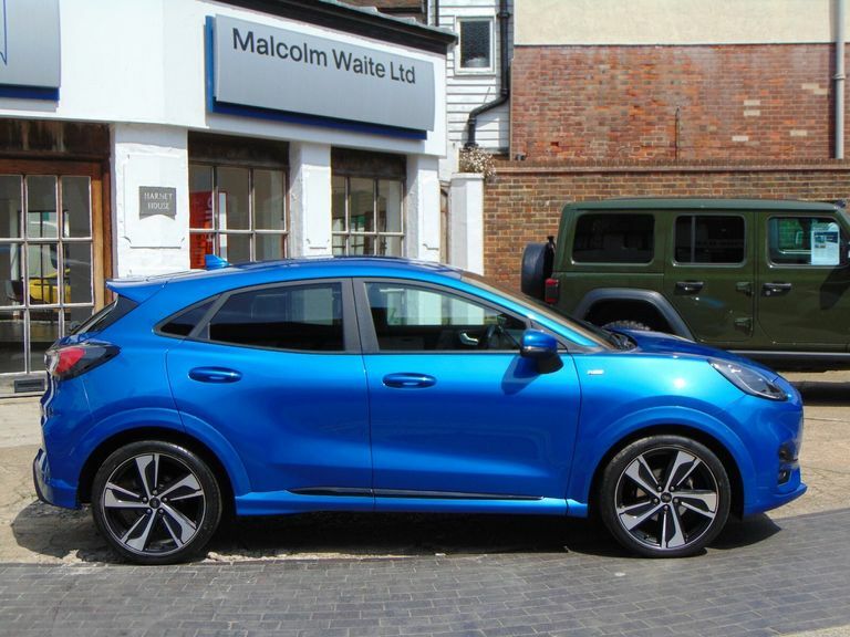 Ford Puma 1.0 Ecoboost Hybrid Mhev 155 St-line X CX21YKD Blue #2