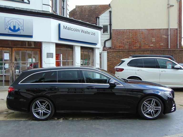 Mercedes-Benz E Class E220d Amg Line 9G-tronic DS19NVW Black #2