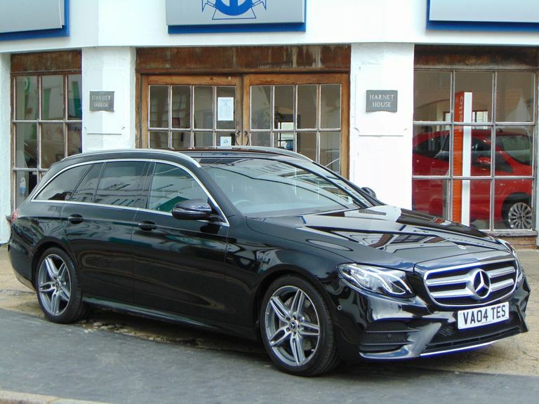 Mercedes-Benz E Class E220d Amg Line 9G-tronic Black
