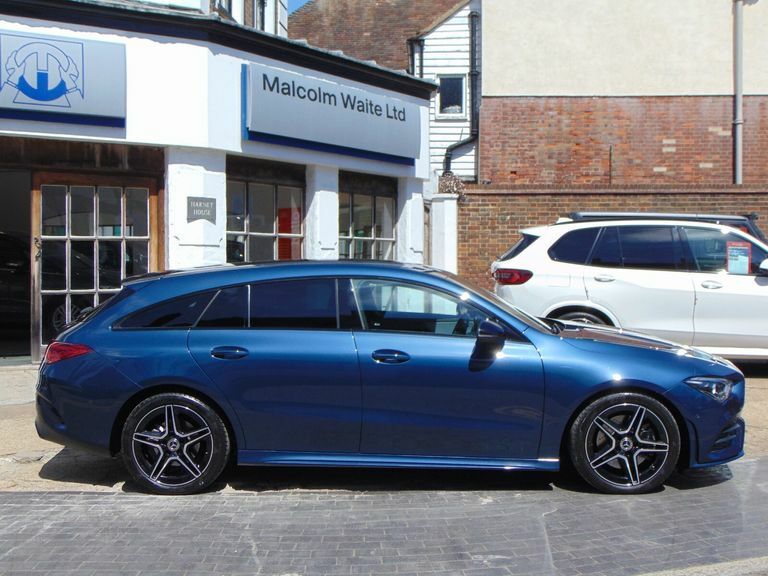 Mercedes-Benz CLA Class Cla 220D Amg Line Executive Tip Blue #2