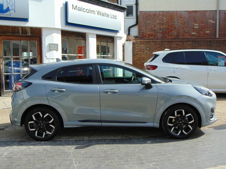 Ford Puma 1.0 Ecoboost Hybrid Mhev St-line X Dct BC73FZT Silver #2