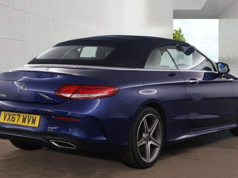Mercedes-Benz C Class C220d Amg Line Blue #6