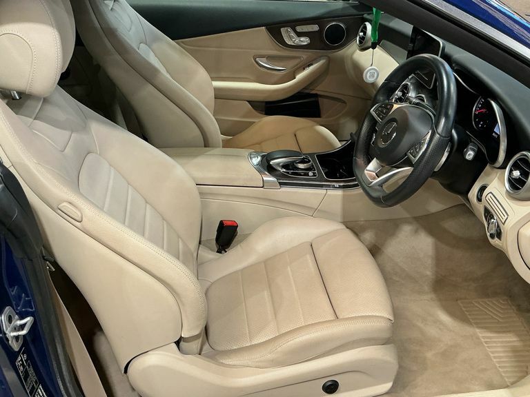 Mercedes-Benz C Class C220d Amg Line Blue #2