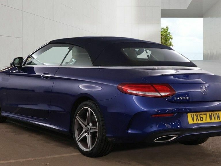 Mercedes-Benz C Class C220d Amg Line Blue #5