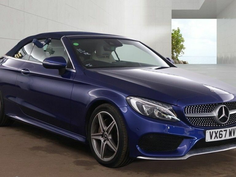 Mercedes-Benz C Class C220d Amg Line Blue #3