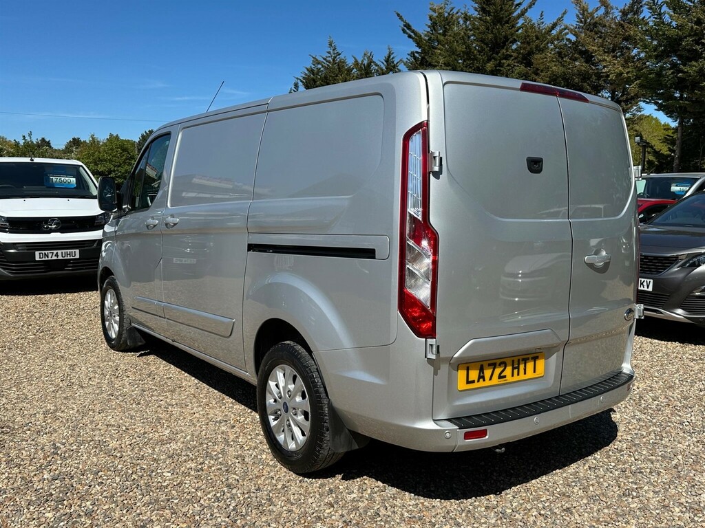 Ford Transit Custom 2.0 300 Ecoblue Limited L1 H1 Euro 6 Ss LA72HTT Silver #3
