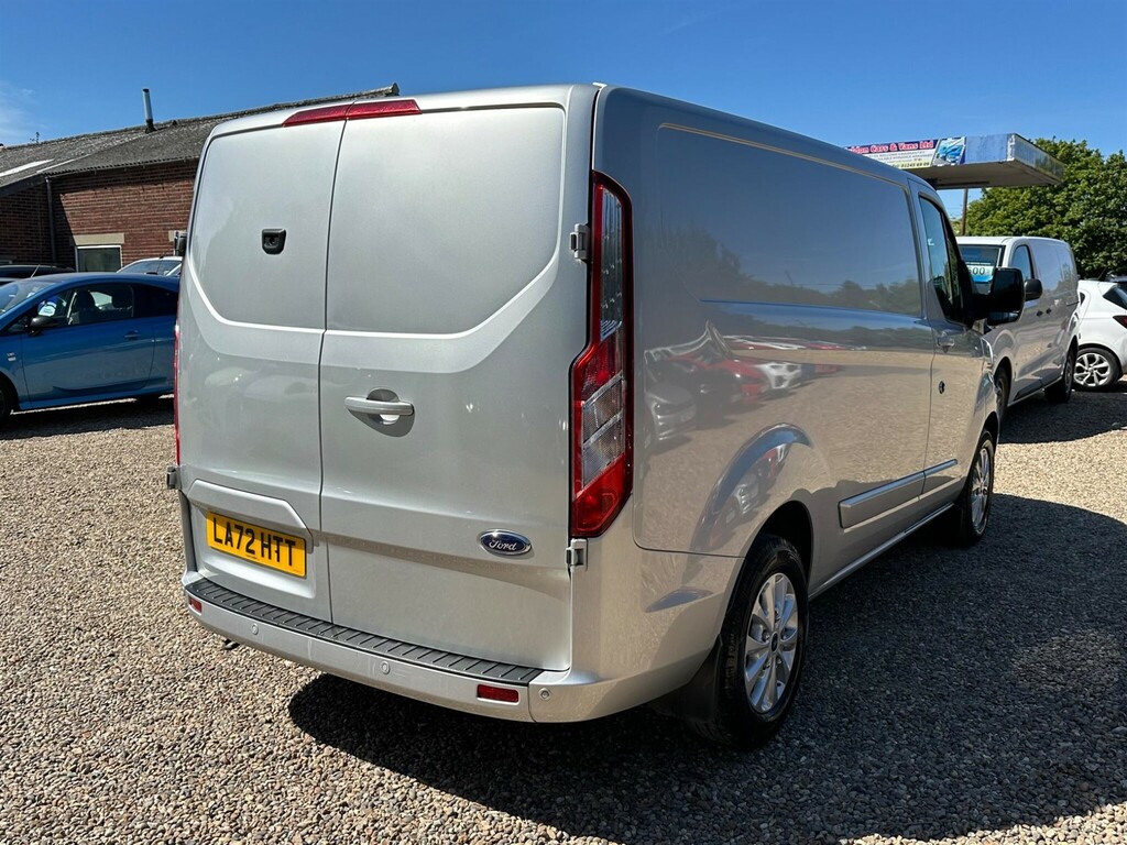 Ford Transit Custom 2.0 300 Ecoblue Limited L1 H1 Euro 6 Ss LA72HTT Silver #5