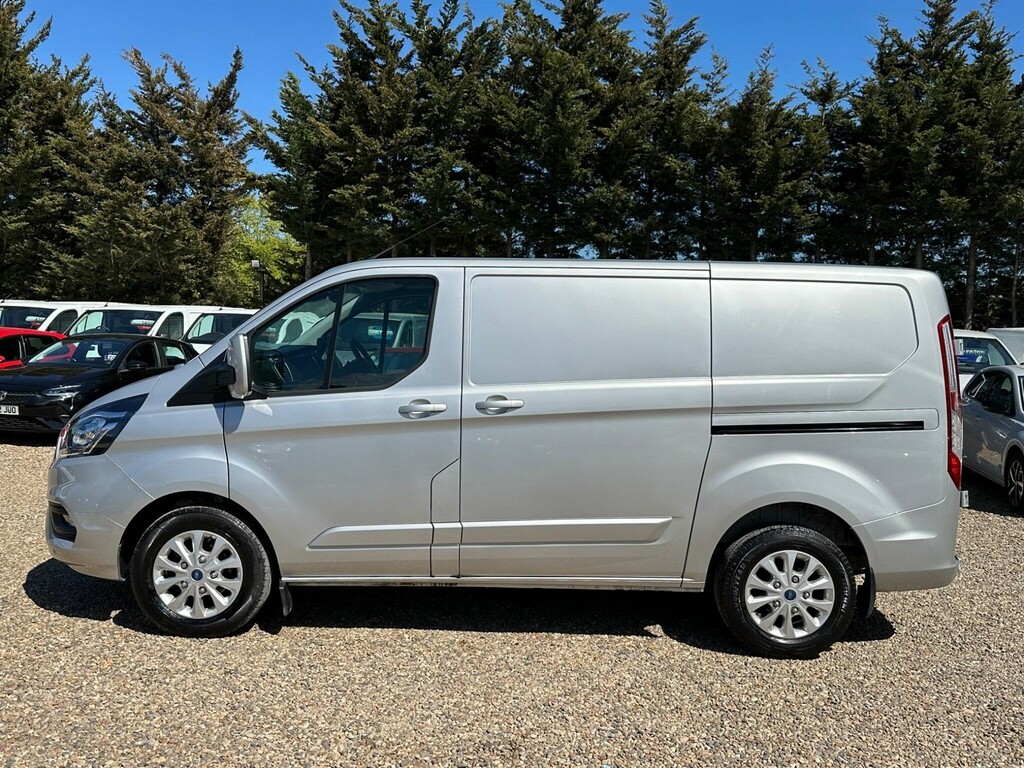 Ford Transit Custom 2.0 300 Ecoblue Limited L1 H1 Euro 6 Ss LA72HTT Silver #2