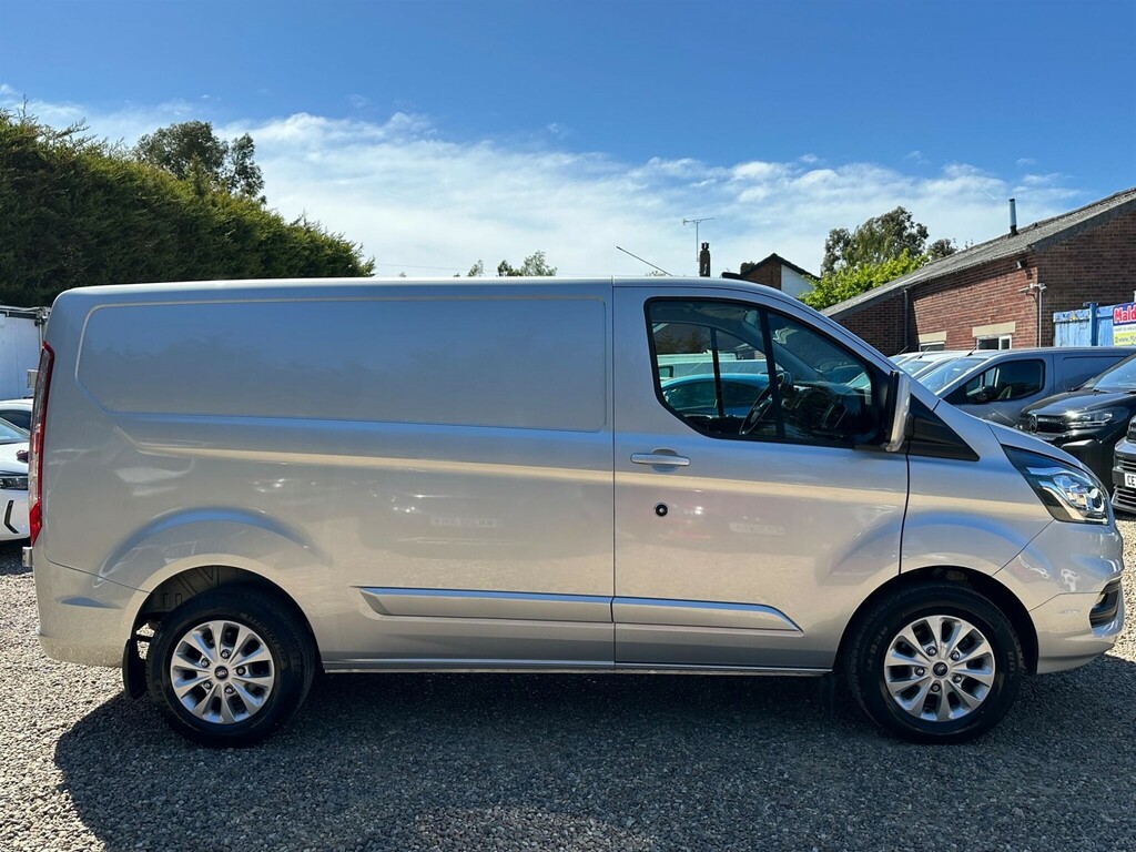 Ford Transit Custom 2.0 300 Ecoblue Limited L1 H1 Euro 6 Ss LA72HTT Silver #6