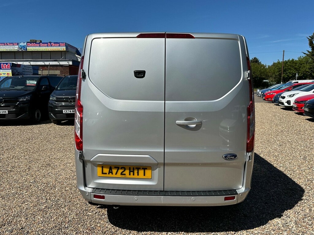 Ford Transit Custom 2.0 300 Ecoblue Limited L1 H1 Euro 6 Ss LA72HTT Silver #4