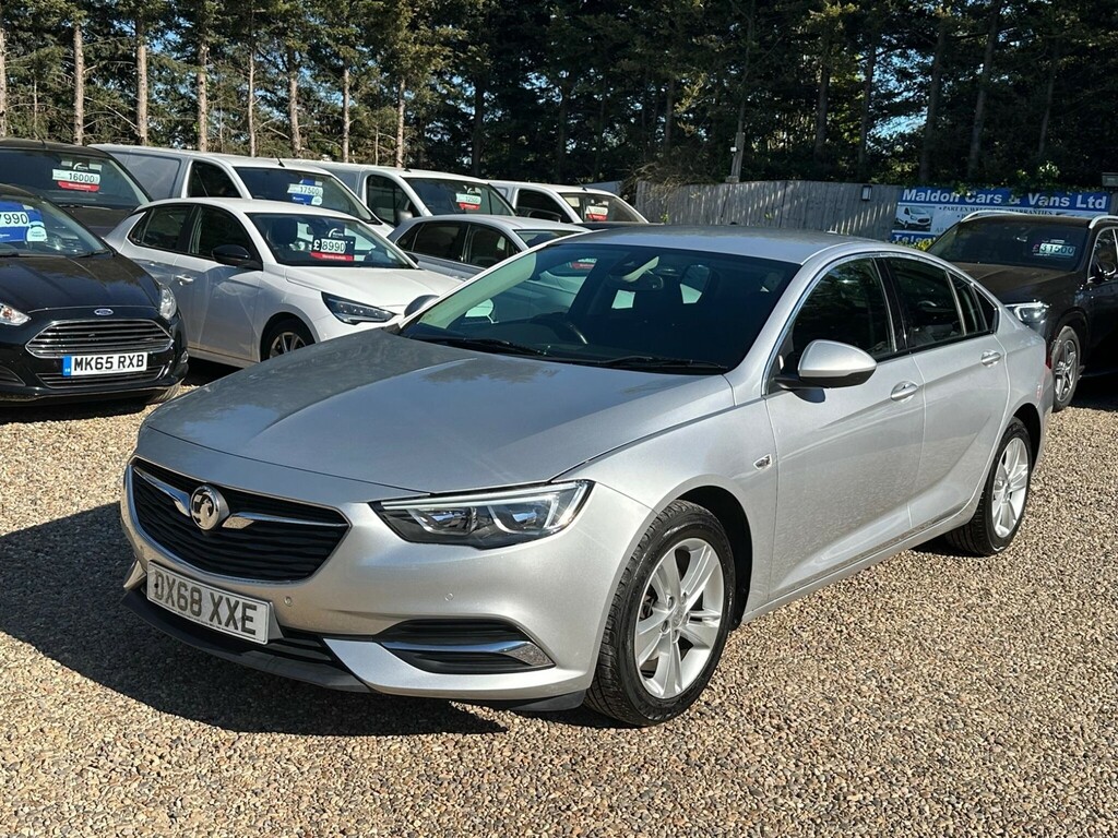 Vauxhall Insignia 1.6 Turbo D Ecotec Tech Line Nav Grand Sport Euro Silver