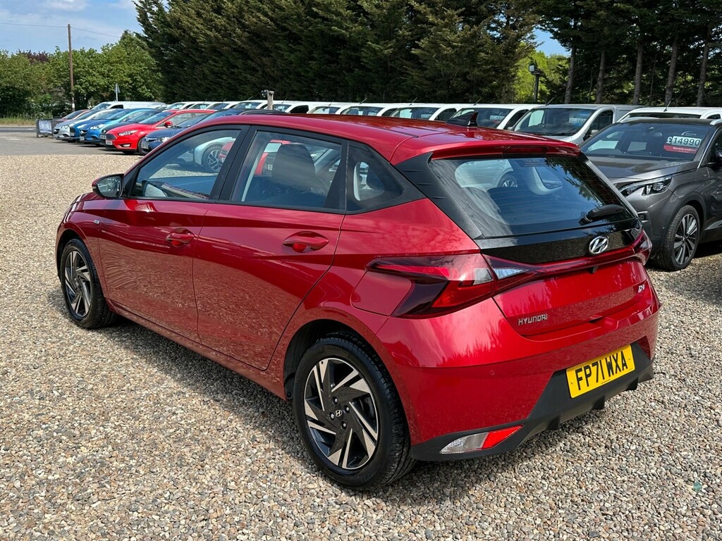 Hyundai I20 1.0 T-gdi Mhev Se Connect Dct Euro 6 Ss FP71WXA Red #3