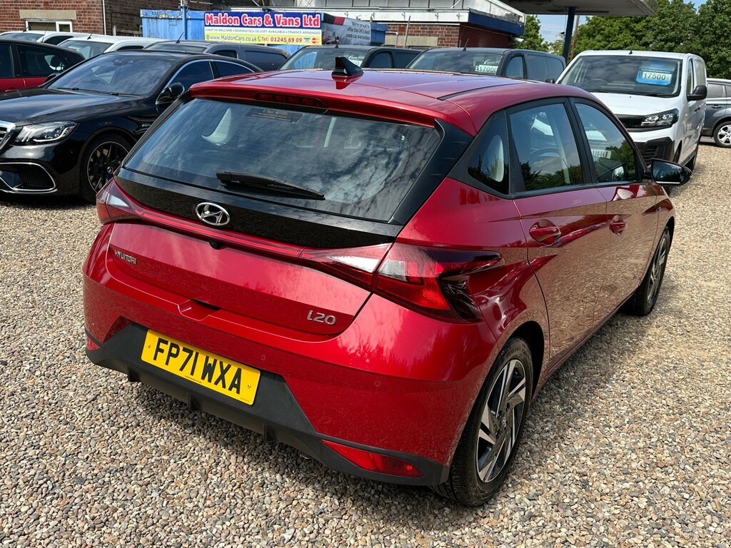 Hyundai I20 1.0 T-gdi Mhev Se Connect Dct Euro 6 Ss FP71WXA Red #5