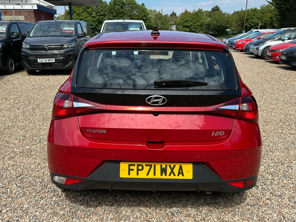 Hyundai I20 1.0 T-gdi Mhev Se Connect Dct Euro 6 Ss FP71WXA Red #4