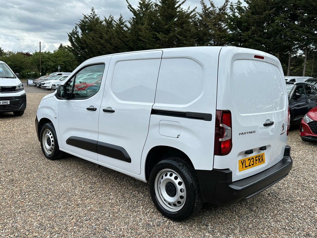 Peugeot Partner 1.5 Bluehdi 1000 Professional Premium Standard P White #3
