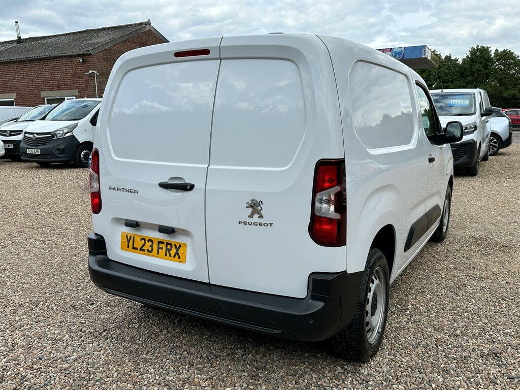 Peugeot Partner 1.5 Bluehdi 1000 Professional Premium Standard P White #5