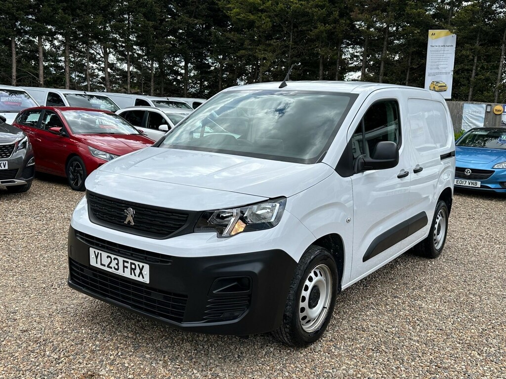 Peugeot Partner 1.5 Bluehdi 1000 Professional Premium Standard P White