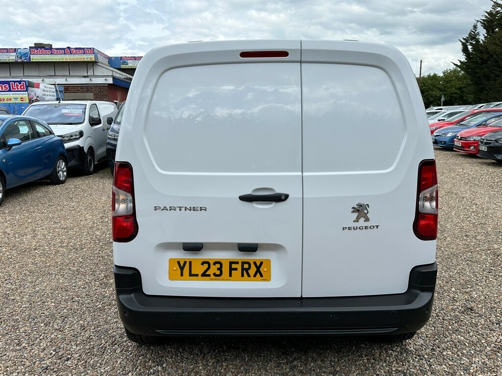 Peugeot Partner 1.5 Bluehdi 1000 Professional Premium Standard P White #4